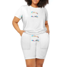 Load image into Gallery viewer, Large short sleeved Shorts Set