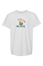 Load image into Gallery viewer, Codeblocks Youth Pigment Dyed T Shirt