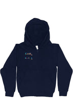 Load image into Gallery viewer, Youth Midweight Hooded Full-Zip Sweatshirt