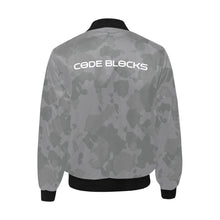 Load image into Gallery viewer, Men's All Over Print Quilted Bomber Jacket(Model H33)