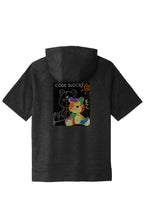 Load image into Gallery viewer, Tri-Blend Fleece S/S Hooded Pullover