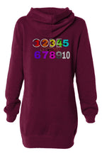 Load image into Gallery viewer, Hooded Sweatshirt Dress