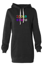 Load image into Gallery viewer, Hooded Sweatshirt Dress