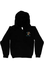 Load image into Gallery viewer, Youth Midweight Hooded Full-Zip Sweatshirt