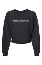 Load image into Gallery viewer, Womens Raglan Pullover Fleece Sweatshirt