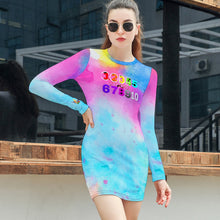 Load image into Gallery viewer, Women's Elegant Long Sleeve Skinny Dress