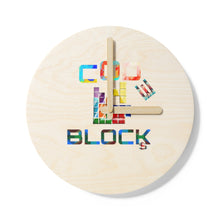 Load image into Gallery viewer, Wooden Wall Clock