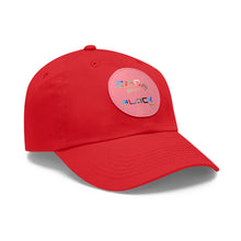 Load image into Gallery viewer, Dad Hat with Leather Patch (Round)