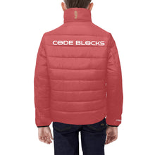 Load image into Gallery viewer, Kid's stand collar padded jacket(H41)