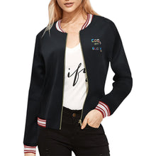 Load image into Gallery viewer, Women's Horizontal Stripes Jacket (Model H21)