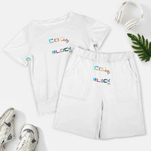 Load image into Gallery viewer, Large short sleeved Shorts Set