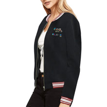 Load image into Gallery viewer, Women's Horizontal Stripes Jacket (Model H21)