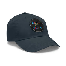 Load image into Gallery viewer, Dad Hat with Leather Patch (Round)