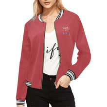 Load image into Gallery viewer, Women's Horizontal Stripes Jacket (Model H21)