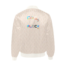 Load image into Gallery viewer, Men's All Over Print Quilted Bomber Jacket(Model H33)