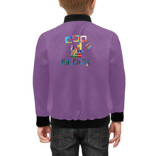 Load image into Gallery viewer, Kids' Bomber Jacket with Pockets (H40)