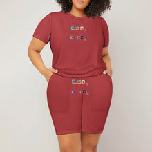 Load image into Gallery viewer, Large short sleeved Shorts Set