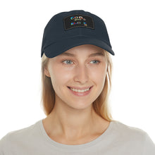 Load image into Gallery viewer, Dad Hat with Leather Patch