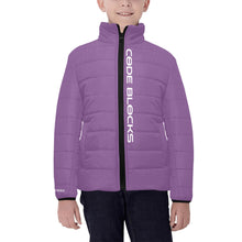 Load image into Gallery viewer, Kid's stand collar padded jacket(H41)