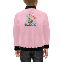 Load image into Gallery viewer, Kids' Bomber Jacket with Pockets (H40)