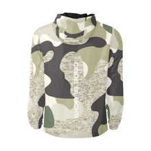 Load image into Gallery viewer, Men's All Over Print Quilted Windbreaker(Model H35)