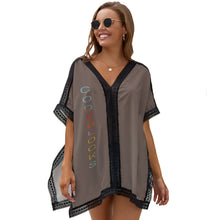 Load image into Gallery viewer, Loose Short Sleeve Beach Swim Cover