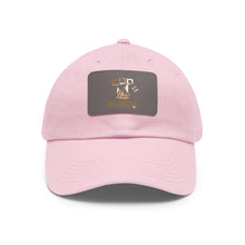 Load image into Gallery viewer, Dad Hat with Leather Patch
