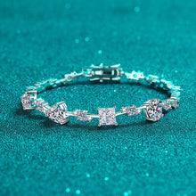Load image into Gallery viewer, 6.2 Carat Moissanite 925 Sterling Silver Bracelet
