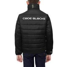 Load image into Gallery viewer, Kid's stand collar padded jacket(H41)