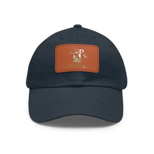 Load image into Gallery viewer, Dad Hat with Leather Patch