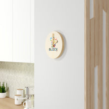 Load image into Gallery viewer, Wooden Wall Clock