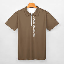 Load image into Gallery viewer, Short sleeve polo shirt