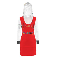 Load image into Gallery viewer, Code Hoody dress