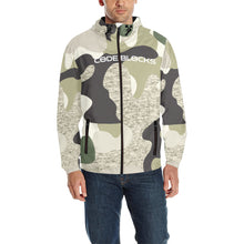 Load image into Gallery viewer, Men's All Over Print Quilted Windbreaker(Model H35)