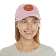 Load image into Gallery viewer, Dad Hat with Leather Patch (Round)