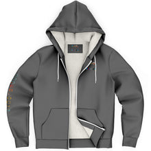 Load image into Gallery viewer, Micofleece zip up hoodie