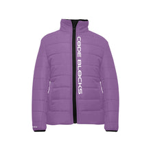 Load image into Gallery viewer, Kid's stand collar padded jacket(H41)