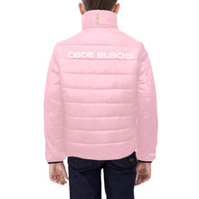 Load image into Gallery viewer, Kid's stand collar padded jacket(H41)