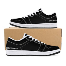 Load image into Gallery viewer, D15 Low-Top Synthetic Leather Sneakers - White