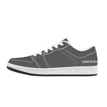 Load image into Gallery viewer, D15 Low-Top Synthetic Leather Sneakers - White
