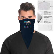 Load image into Gallery viewer, Copy of D5 Printed Snood Scarf/Bandana