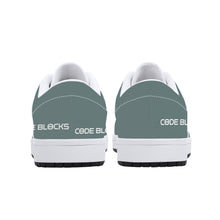 Load image into Gallery viewer, D15 Low-Top Synthetic Leather Sneakers - White