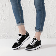 Load image into Gallery viewer, D15 Low-Top Synthetic Leather Sneakers - White