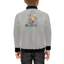 Load image into Gallery viewer, Kids' Bomber Jacket with Pockets (H40)