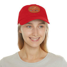 Load image into Gallery viewer, Dad Hat with Leather Patch (Round)
