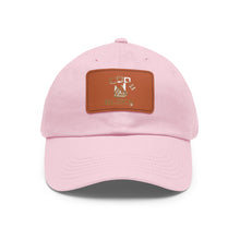 Load image into Gallery viewer, Dad Hat with Leather Patch