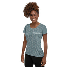 Load image into Gallery viewer, All-Over Print Women's Athletic T-shirt