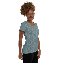 Load image into Gallery viewer, All-Over Print Women's Athletic T-shirt