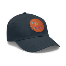 Load image into Gallery viewer, Dad Hat with Leather Patch (Round)