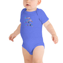 Load image into Gallery viewer, Baby short sleeve one piece